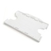 Customcard ltd® Double Sided ID Card Holder Two Sided Badge