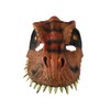 Foam Dinosaur Costume Accessory Mask (Red Orange)