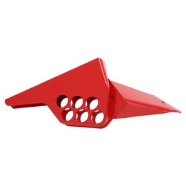 Safety Valve Lock Red Rust Resistance Rugged Friction Reduction Standard Ball Valve Lockout for Industrial Pipe