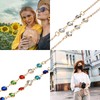 Pack of 6 Glasses Chains for Women Glasses Cord with