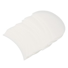 100 Protectores de Sombra de Ojos, Almohadilla de Sombra de Ojos en Forma de Media para Evitar Residuos de Maquillaje Cosmético, Almohadilla de Sombra de Ojos de Maquillaje