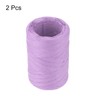 MECCANIXITY 2 Rolls Raffia Paper Ribbon Bulk,1/4 Inch Wide 110