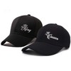 King Queen Baseball Cap Unisex Partner Caps Set Snapback Cap