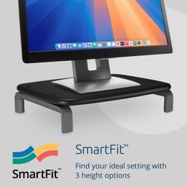 Kensington SmartFit Monitor Stand for up to 21” screens - Gray (K60087F)