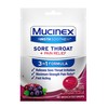 Mucinex Instasoothe Sore Throat Relief, Sore Throat Lozenges, Sore Throat