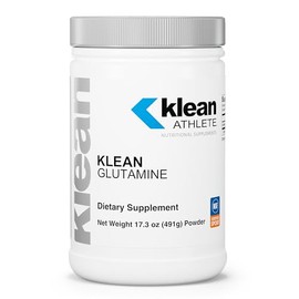 Klean Athlete Klean Glutamine - Immunity Support & Gut Health* - Amino Acids Supplement - NSF Certified for Sport - Non-GMO, Gluten Free & Vegan - 17.