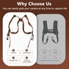 Rosvola Double Camera Strap, Camera Shoulder Strap, Shoulder Leather Camera