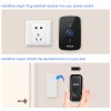 KERUI Wireless Doorbell Chime Plug-In Waterproof Long Range Receiver Remote