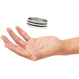 blue-ther Magic Floating Ring Magic Tricks Invisible Floating Effect Magic Magician Close Up Street Illusions Gimmick Prop Mentalism Funny