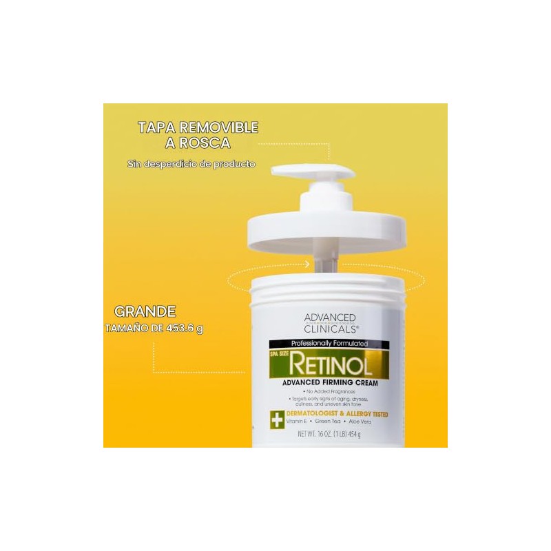 ADVANCED CLINICALS 2 PACK SET - CREMA REAFIRMANTE CORPORAL RETINOL