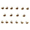 EPHVODI Bees Cakes Decorations Edible Bee Shaped Hard Sugar Icing