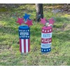 Worth Imports 32" Metal July 4th Patriotic Firecracker Stars, Set
