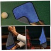 WOONEKY 5pcs Fleece Snooker Cue Cleaning Towels Supple and Portable