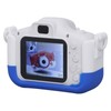 Kids Camera Small Portable Blue Children's Cute Cartoon Fox Shape