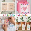 Letter Stickers Small 8 Sheets 1344 PCS Alphabet Sticker 0.5in