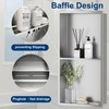 Neodrain No Tile Shower Niche, Stainless Steel Wall Niche 13.1"X25.1"(Inner