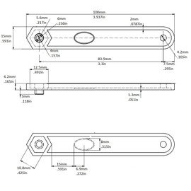 Rattleware Precise Thermometer Calibration Tool - Pack of Six - Convenient Addition to Your Toolkit - Perfect for Ensuring Temperature Accuracy - Ideal for Professional and Home Use