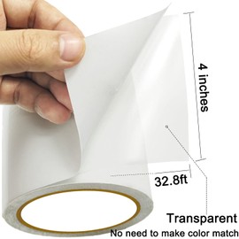 LANUCN Waterproof Tent Repair Tape - Ultrastrong Sticky Clear Repair Tape, Fabric Repair Tape, Canvas Repair Tape, RV Awning Repair Tape, Seam Repair Tape, Boat Cover Repair Kit Etc.…