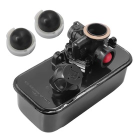 Zreneyfex Fuel Gas Tank and Carburetor with Primer Bulb Replacement for 498809 498809A 795469 794147 699660 794161 498811