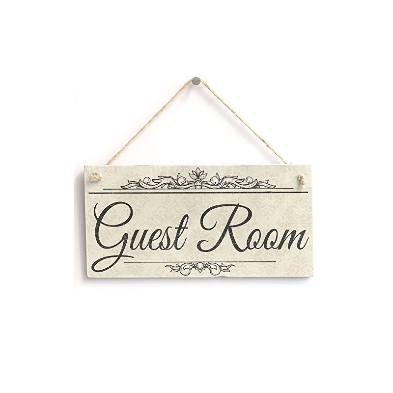 Guest Room - Handmade Shabby Chic Wooden Sign/Plaque