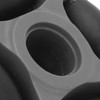 Omni Directional Wheel, Side Mobility Black Gray Load 2kg Omni