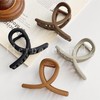 Herbeluemily Hair Clip, Hair Claw, Dakar Hair Claw, Cross Line,