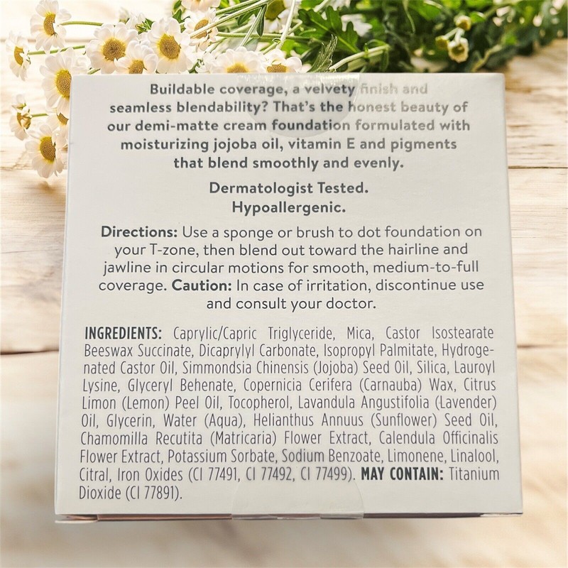 Honest Beauty Everything Cream Foundation 9 g/0.31 oz Walnut Shade