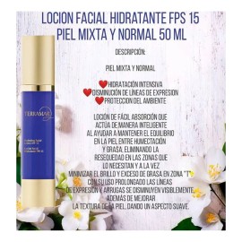 Pak 3 Pzas Loción Facial Hidratante, Fps15, Terramar