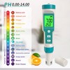 pH Meter, 7 in-1 pH/TDS/EC/ORP/S.G/Salinity/Temp Meter, Digital pH Tester with