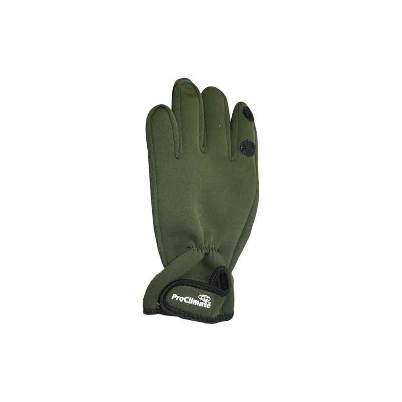 Pro Climate MA000139 Neoprene Gloves - Green - Medium/Large