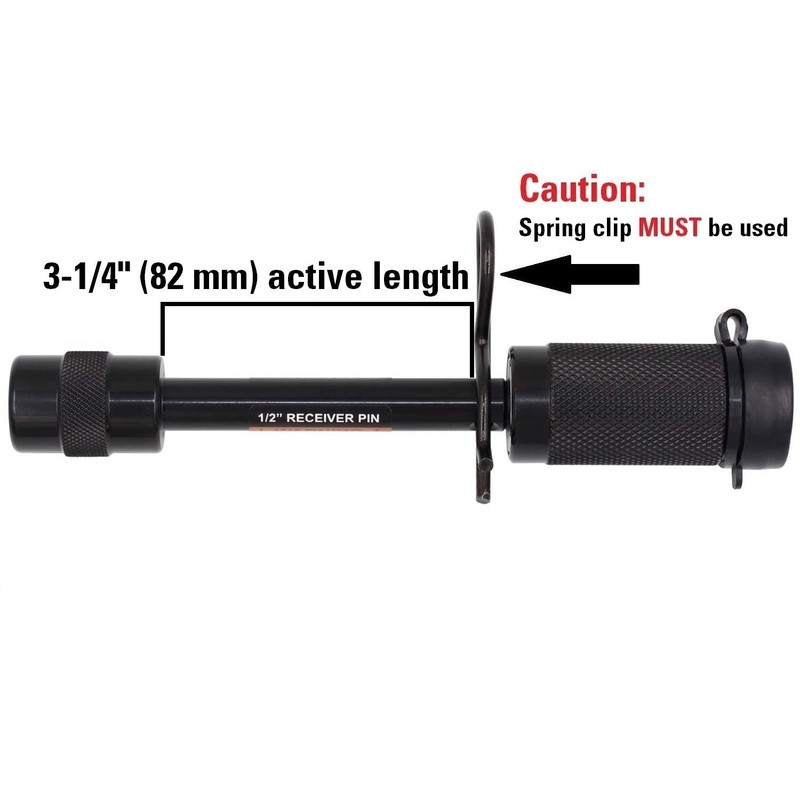 TowWorks 79660 Keyed Alike 1/2" (NOT 5/8") Trailer Hitch Lock