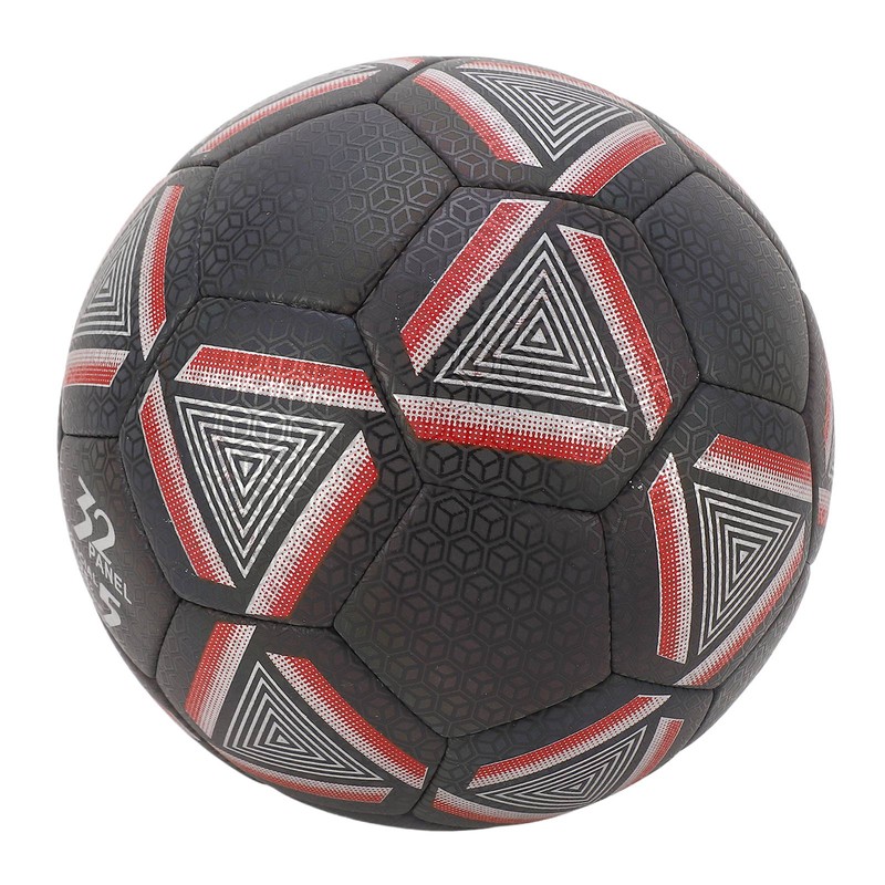Reflective Soccer Ball Standard Size 5 Durable PU Leather Luminous