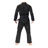FUJI All-Around Brazilian Style Jiu Jitsu Uniform, Black (Black Lettering),