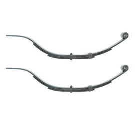 Sturdy Built (2)-Boat Trailer Slipper Leaf Springs (1 Pair) 30'' 3 Leaf 3000lbs Total Capacity Black