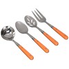 Ginkgo International Le Prix 4-Piece Stainless Steel Hostess Serving Set,