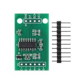 HX711 Load Cell Amplifier Breakout Weigh Sensors Advertising Module Weight Analogue Digital Converter Dual Channel 24-Bit Precision A/D Module Pressure Sensor for Arduino Raspberry Pi Microcontroller