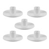 QhgPnt 5PCS Golf Tee Holder, Driving Range Tees, Rubber Golf