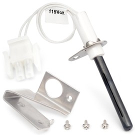 903110A 903110 Universal Furnace Hot Surface Ignitors With Plug, Round Silicon Nitride Hot Surface Igniters Kit Replacement for Nordyne Furnace Igniters 632504