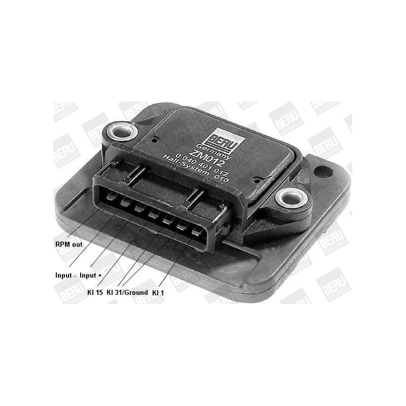 Beru AG 0040401012 Switch Unit, ignition system