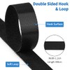 Wanme Bridas Reutilizables para Cables,Ajustables de Nylon Sujetacables Reutilizables de