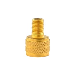 Xzhen 4pcs Large Bore Metal Tire Valve Adaptors Wheel Valve Stem Reducer Caps Compatible with Cat Loader Earthmover Tyre Valve Covers Compatible with Tractors