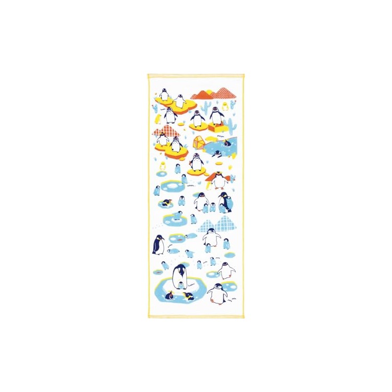 Prairie Dog LSB2024 Zootto Gauze Towel, Face Towel, Penguin, ZSF-103