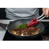 Cuisipro 歯付シリコントング24cm レッド 74 717705