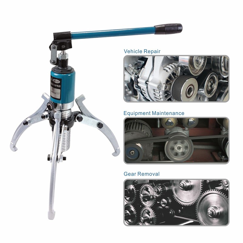 NMAZA 10Ton Hydraulic Gear Puller Wheel Bearing Pulling Separator 3