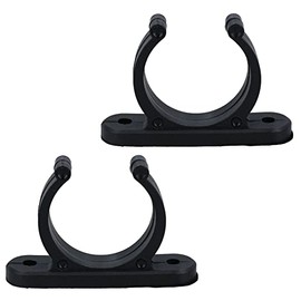 AB Tools 2 Pack 30mm Polyamide Tube Storage Clip Paddle Boat Hook Pole Tool Plastimo