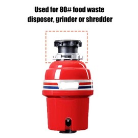 TOPINCN Kitchen Sink Strainer And Stopper Combo Basket Pull Water Plug Garbage Disposer Strainer Rust Resistant Food Waste Disposer Filter Grinder Shredder Part