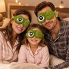 3D Frog Sleep Mask, Funny Cute Frog Eye Mask, Soft