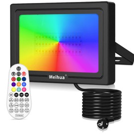RGB spotlight with remote control MEIHUA