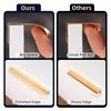 Cekikibi 5 Pack Adhesive Edge Finger Pulls for Cabinets，Kitchen Aluminium