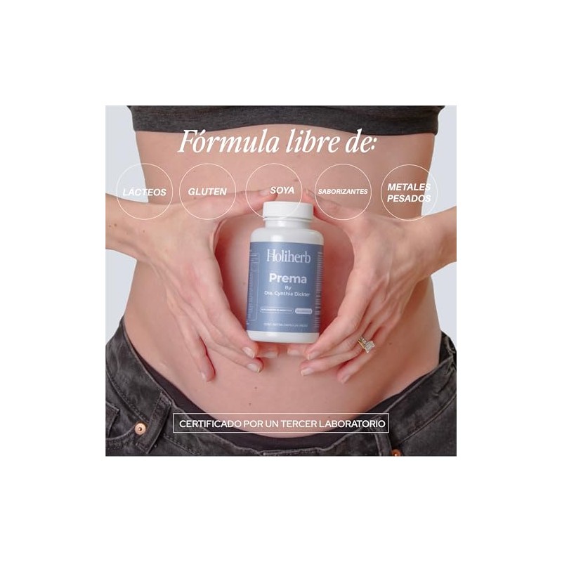 Holiherb Prema Dra Cynthia Dickter Multivitamínico Mujeres Que Incluye Vitaminas